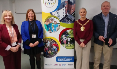 Red And White Christmas Candy Cane Page Border A4 Document